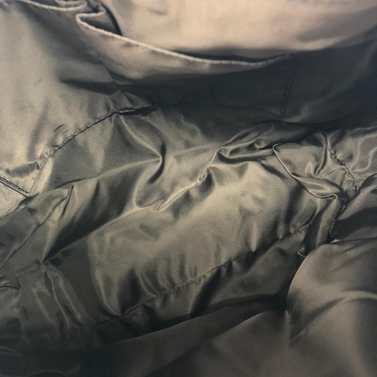 russet Rassit 2WAY shoulder bag Monogram/Nylon Navy Ladies 4