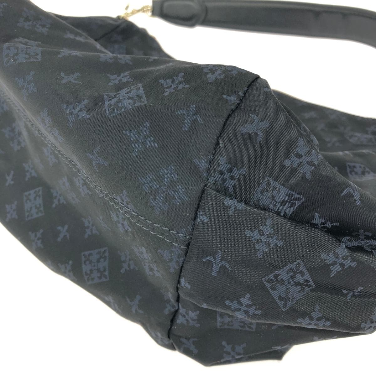 russet Rassit 2WAY shoulder bag Monogram/Nylon Navy Ladies 7