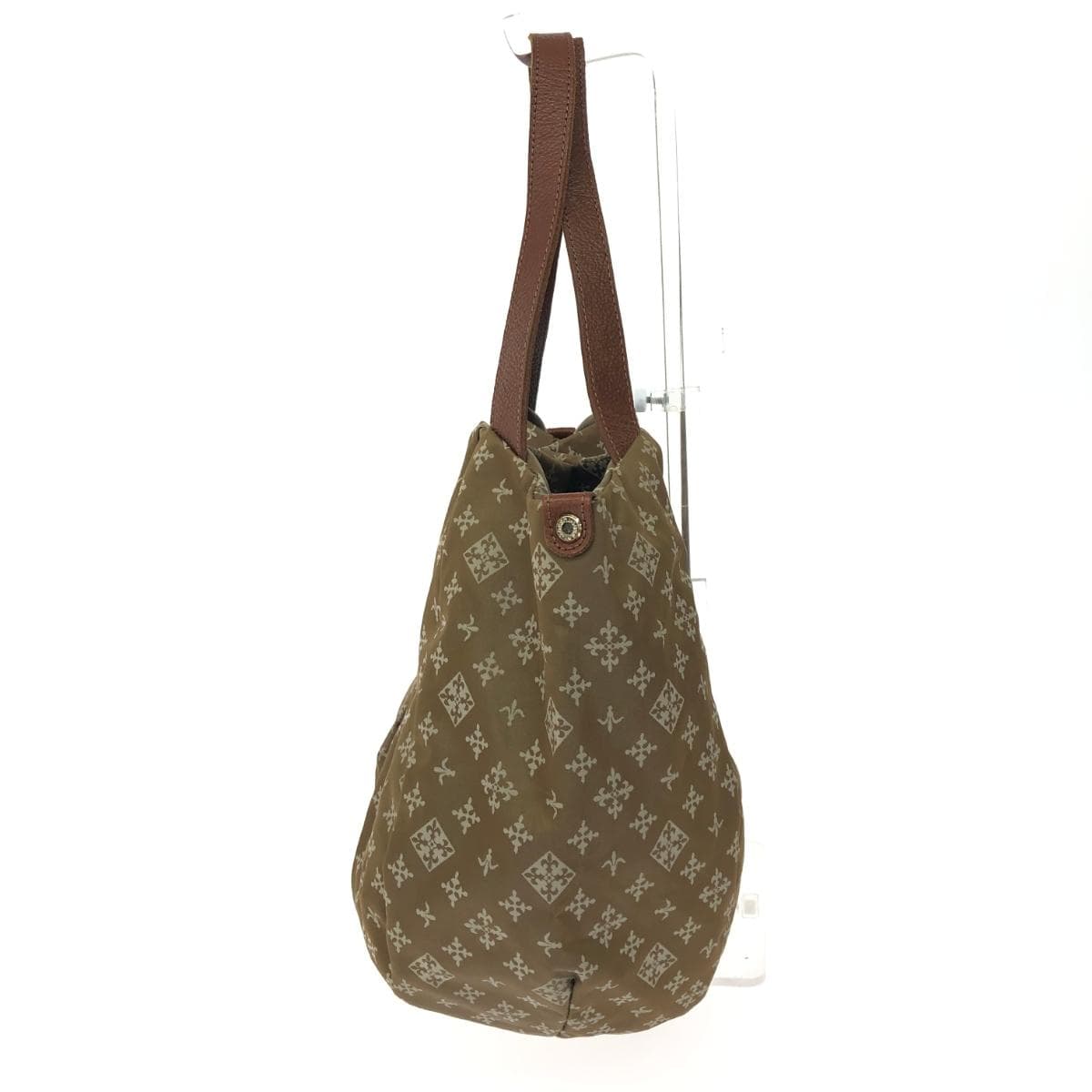 Russet Rassit Tote Bag Monogram/Nylon Beige Ladies 2