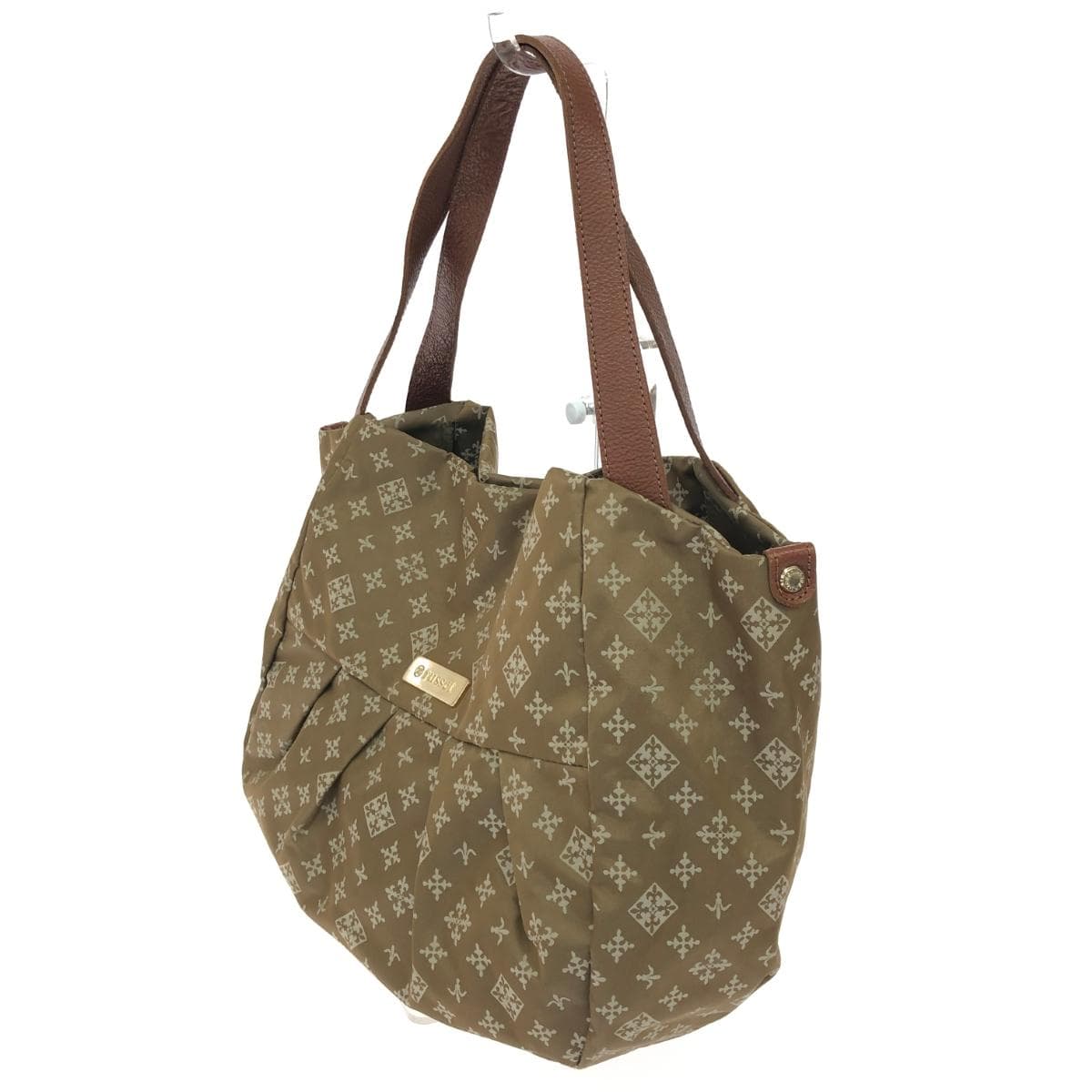 Russet Rassit Tote Bag Monogram/Nylon Beige Ladies 3