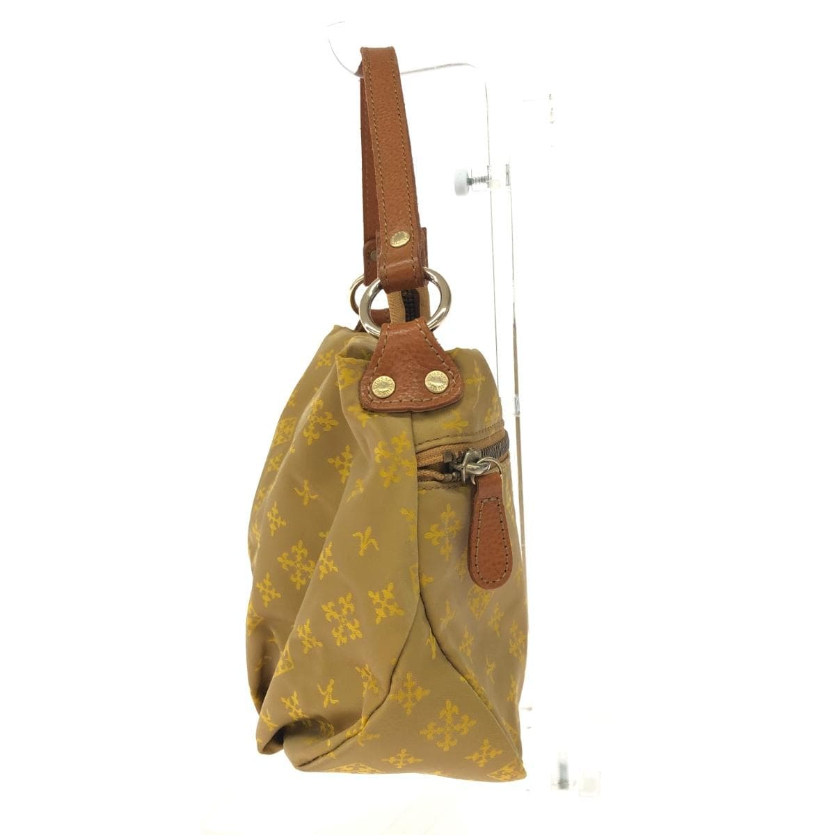 Russet LACIT accessory pouch Monogram/Nylon Yellow for women 2