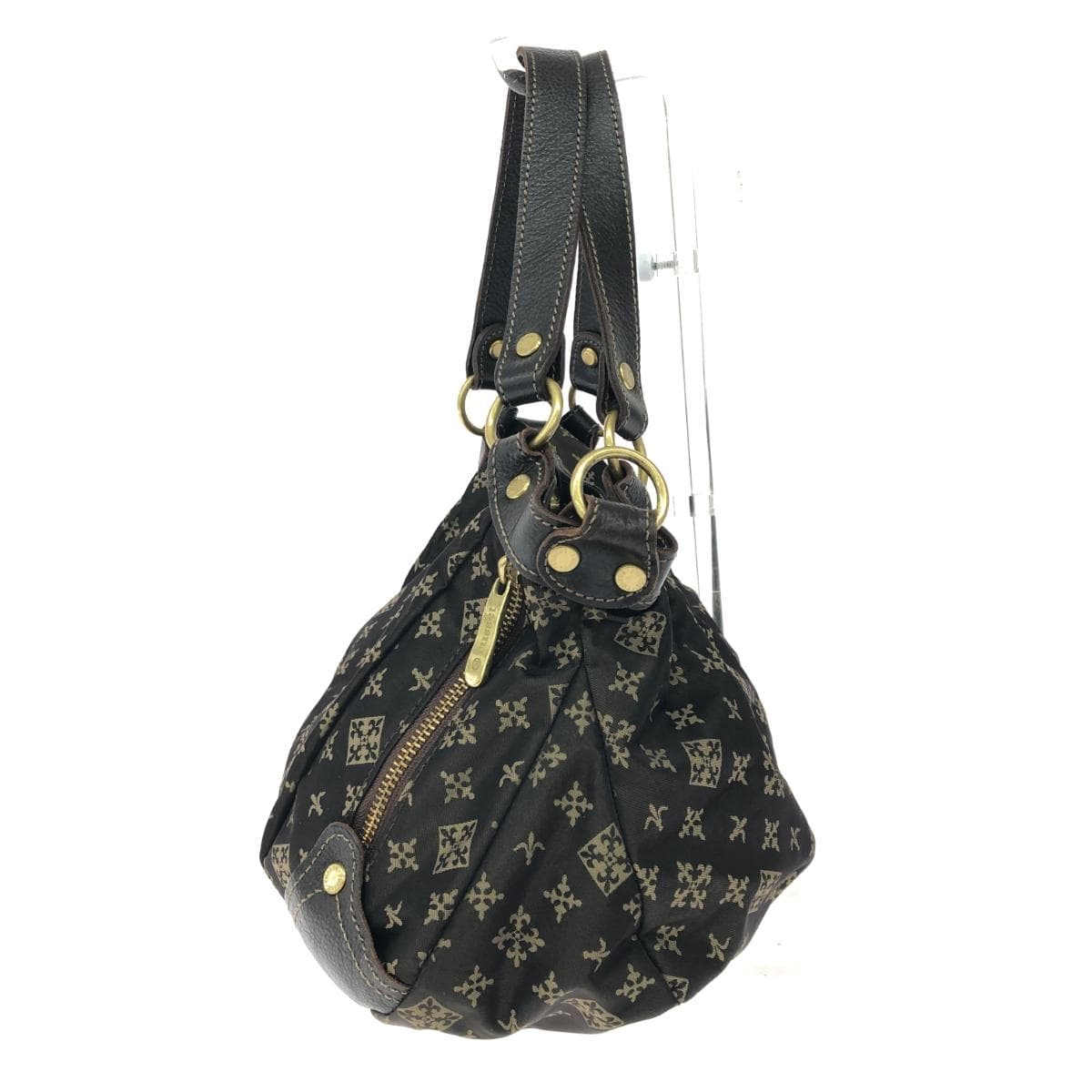 russet LACIT 2WAY tote bag Monogram/Nylon Brown Ladies 2