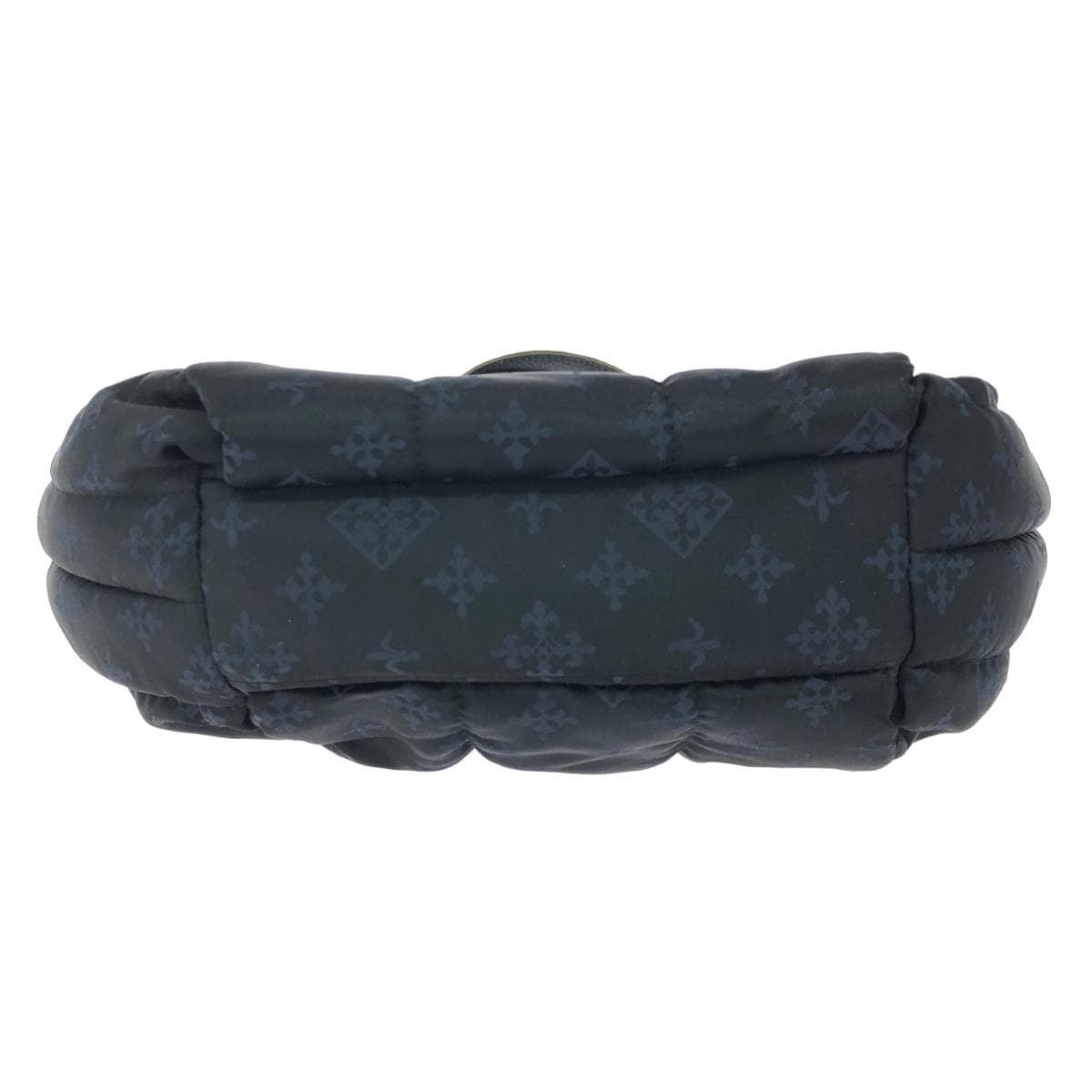 russet Rassit 2WAY tote bag Quilted/Monogram/Nylon Navy Ladies 6