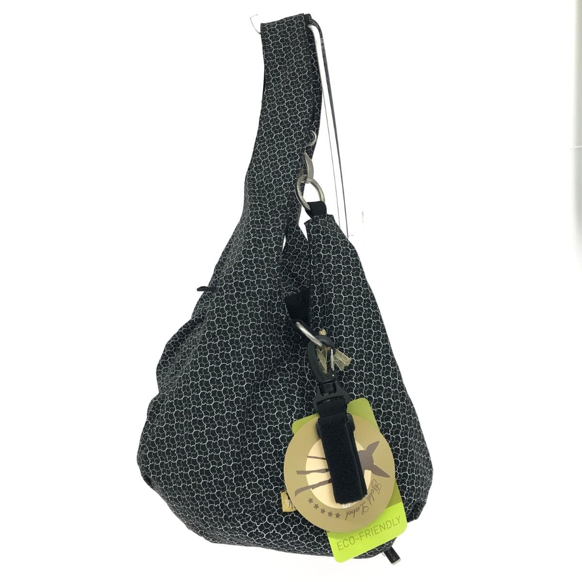 LASSIG Reshig 2WAY Mother's Bag Like New All-over Pattern/Sub Bag/Changing Mat Black Women's 3