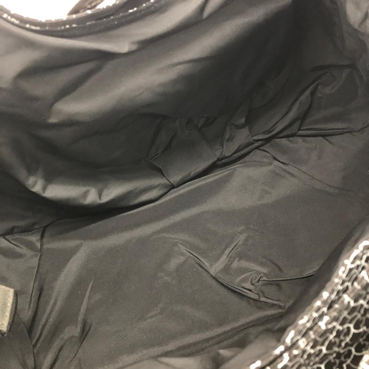 LASSIG Reshig 2WAY Mother's Bag Like New All-over Pattern/Sub Bag/Changing Mat Black Women's 5