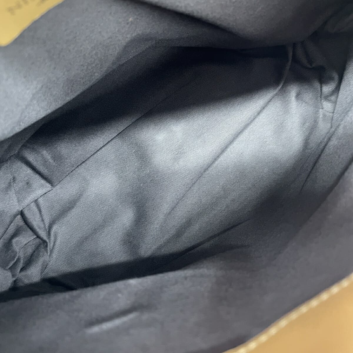 NINA RICCI Tote Bag Fabric × Leather Red Ladies 5