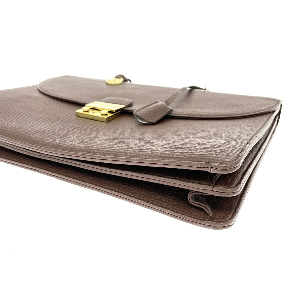 DOONEY&BOURKE Business Bag Good Condition Briefcase Leather Brown Men's 5