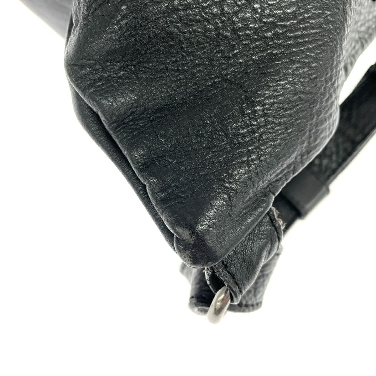 Lui's Lewis Leather Backpack Black Men's 8