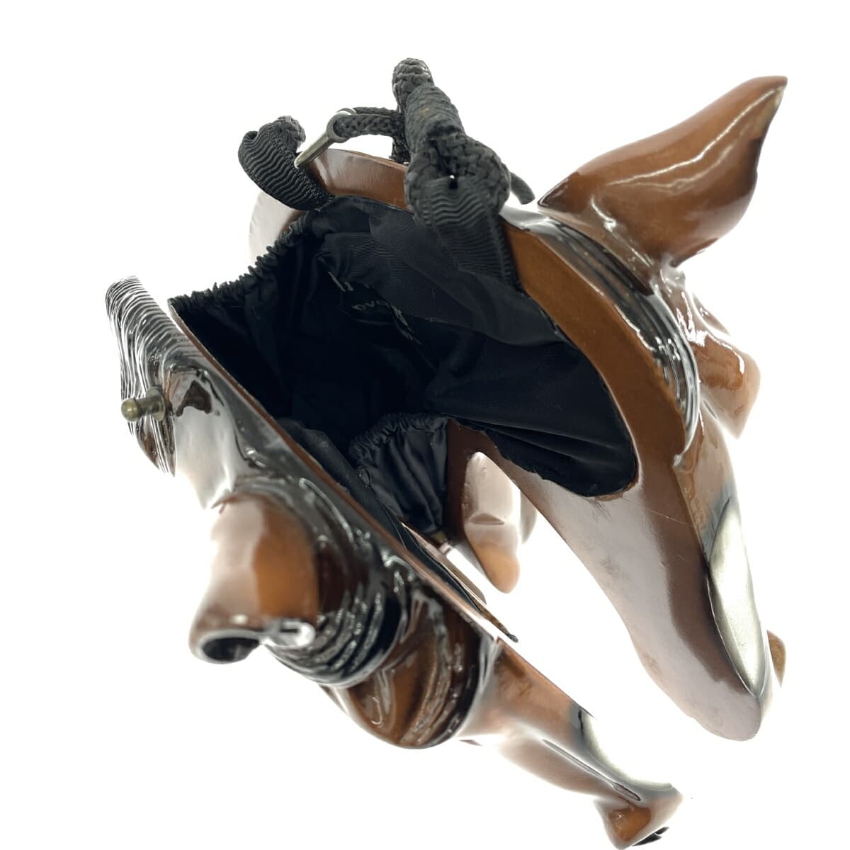 TIMMY WOODS Shoulder Bag Horse Brown Ladies 6