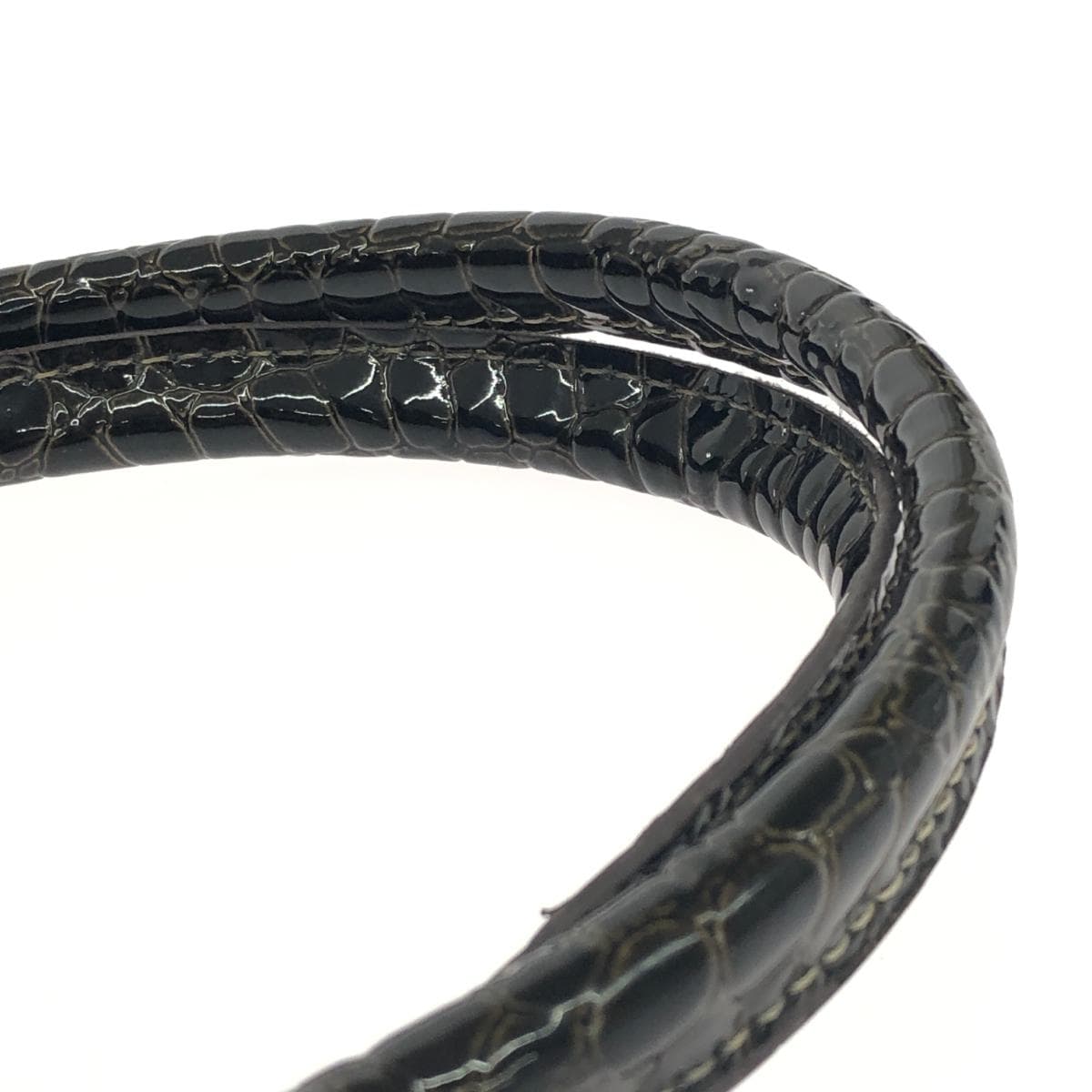 MISCH MASCH handbag, rattan basket bag, black, ladies 6