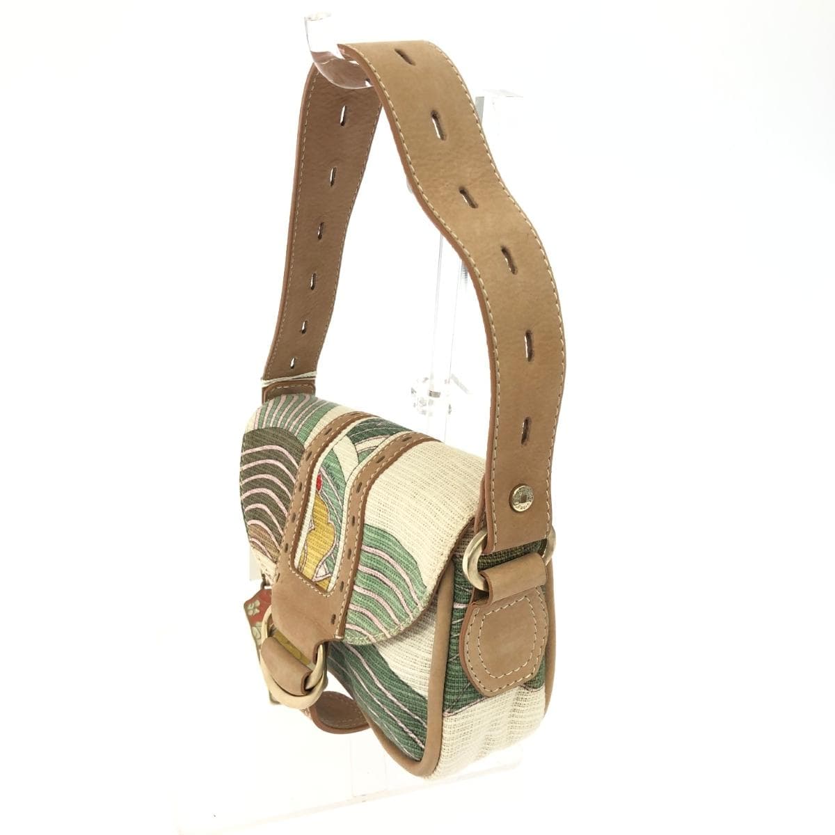 LEONARD Leonard One-Shoulder Bag Unused Item Canvas/Ivory Ladies 3