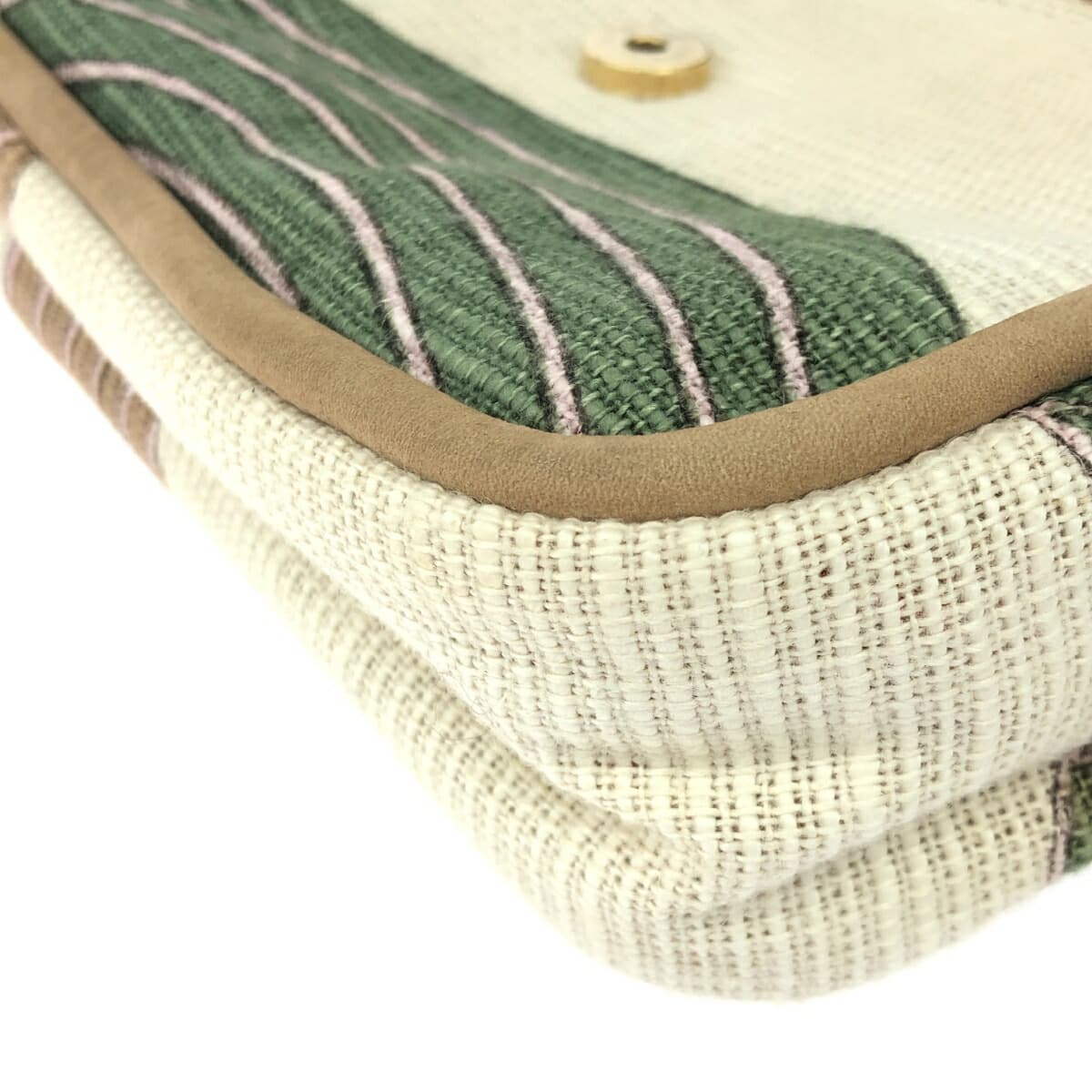 LEONARD Leonard One-Shoulder Bag Unused Item Canvas/Ivory Ladies 7