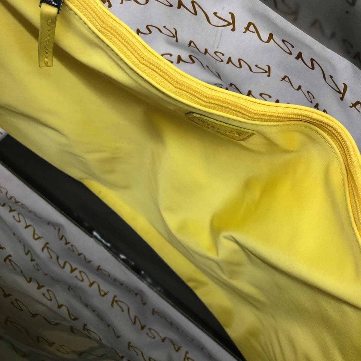 KRIZIA 2WAY Handbag Total Logo/PVC Gray Women's 5