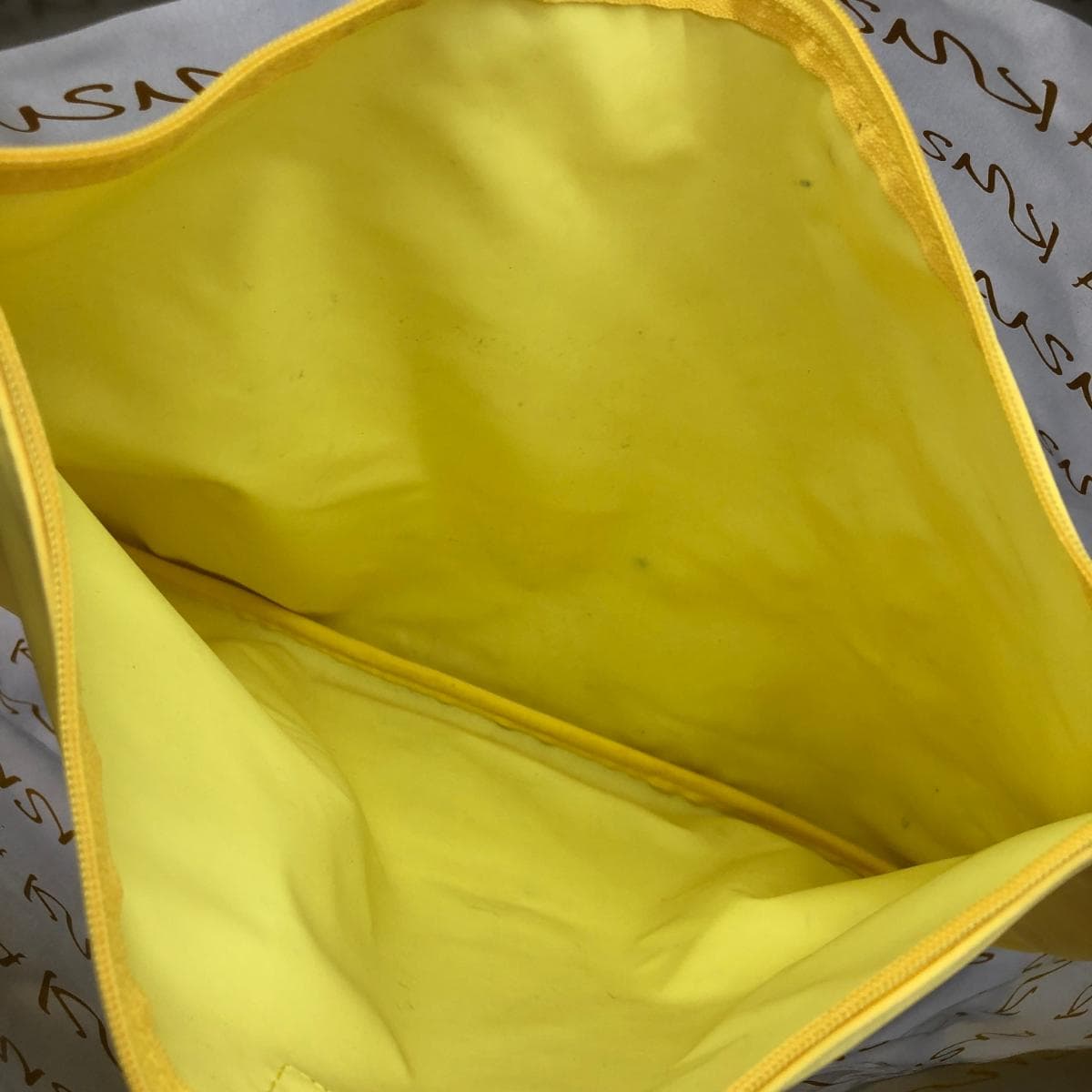 KRIZIA 2WAY Handbag Total Logo/PVC Gray Women's 6