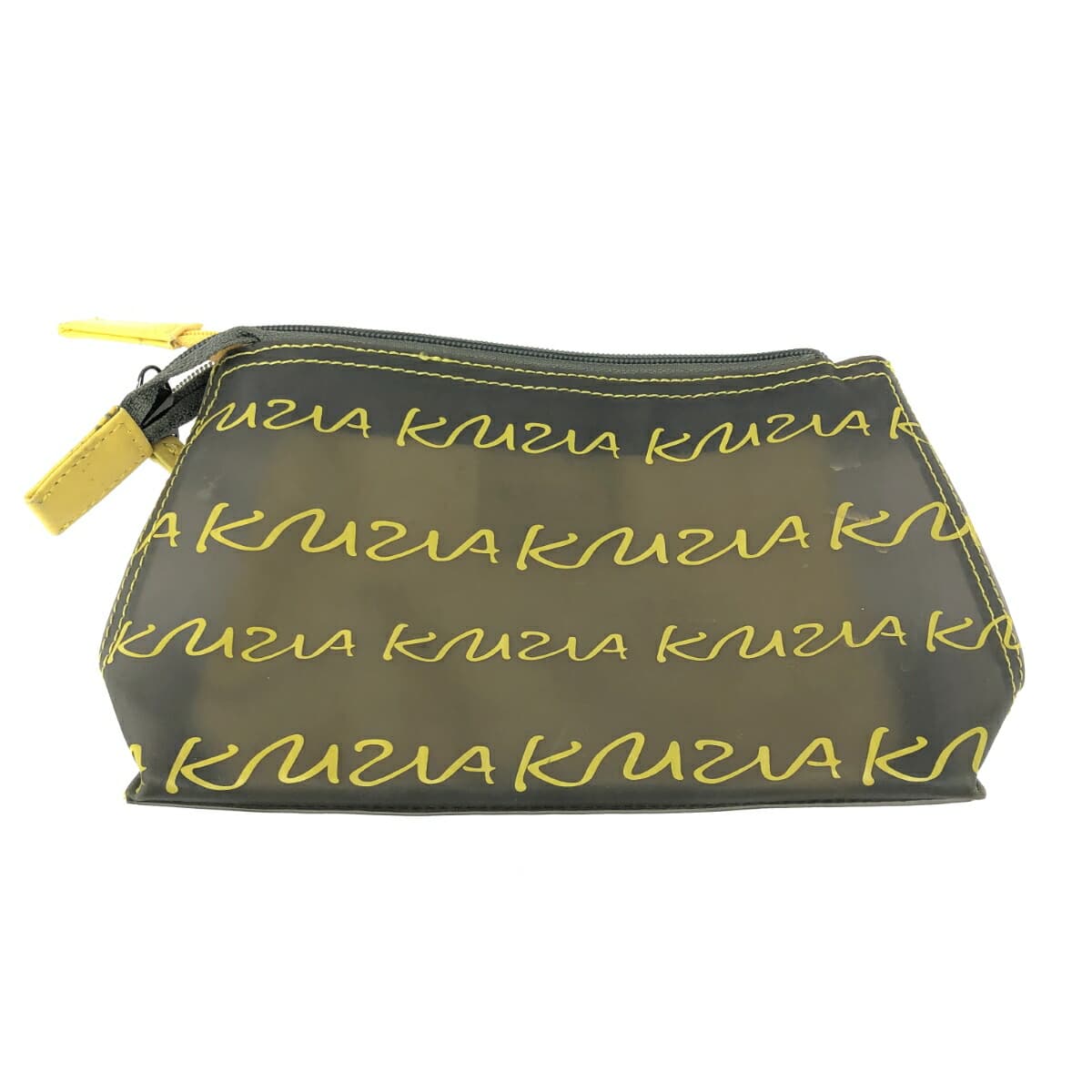 KRIZIA 2WAY Handbag Total Logo/PVC Gray Women's 9