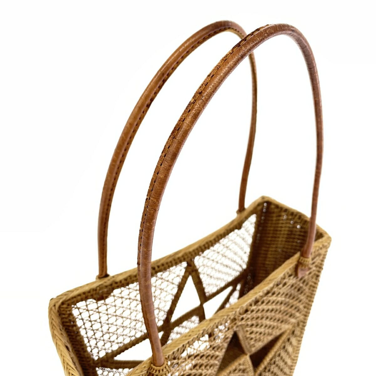 No Brand Ata Basket Bag Star Shape Beige Women's 4