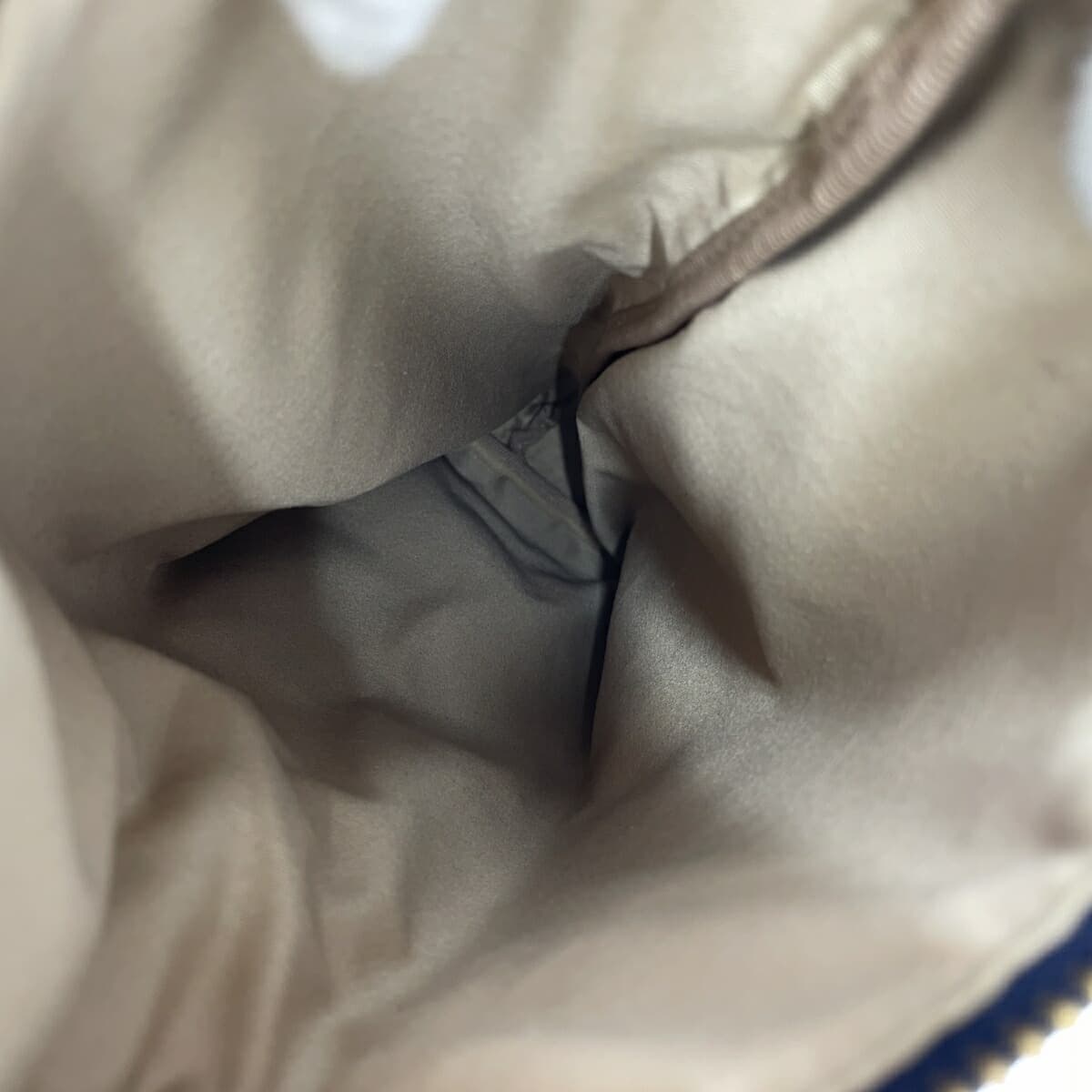 PERTEGAZ clutch bag unused item mesh PVC leather Tomorrowland blue women's 6