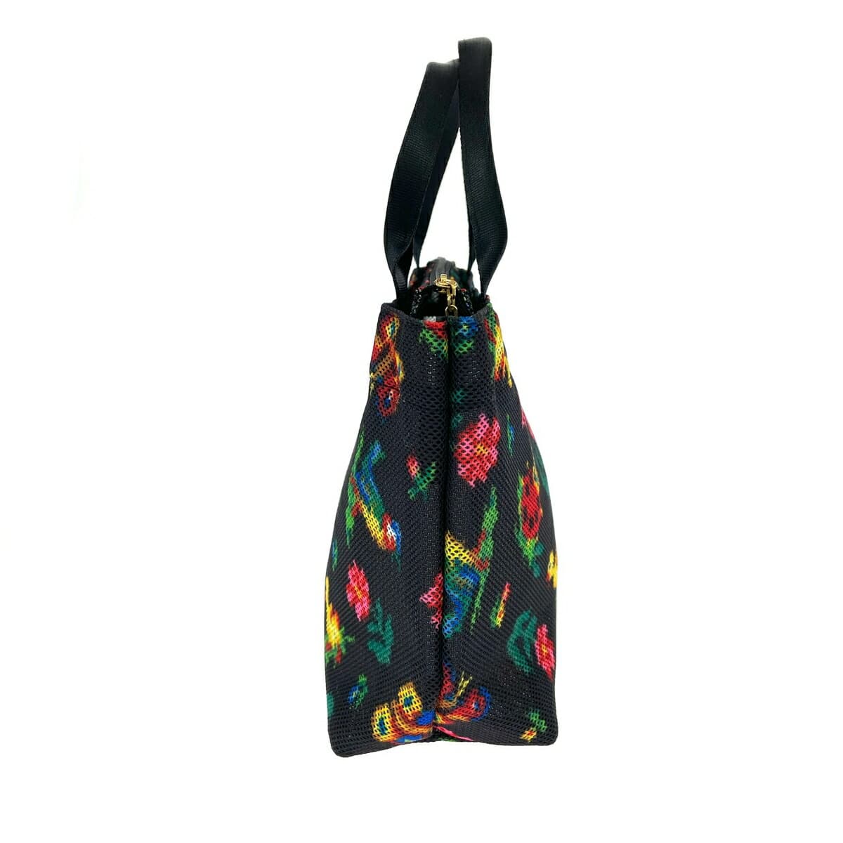 FEILER Tote Bag 25ans Excellent Condition Mesh Heidi Black Ladies 2