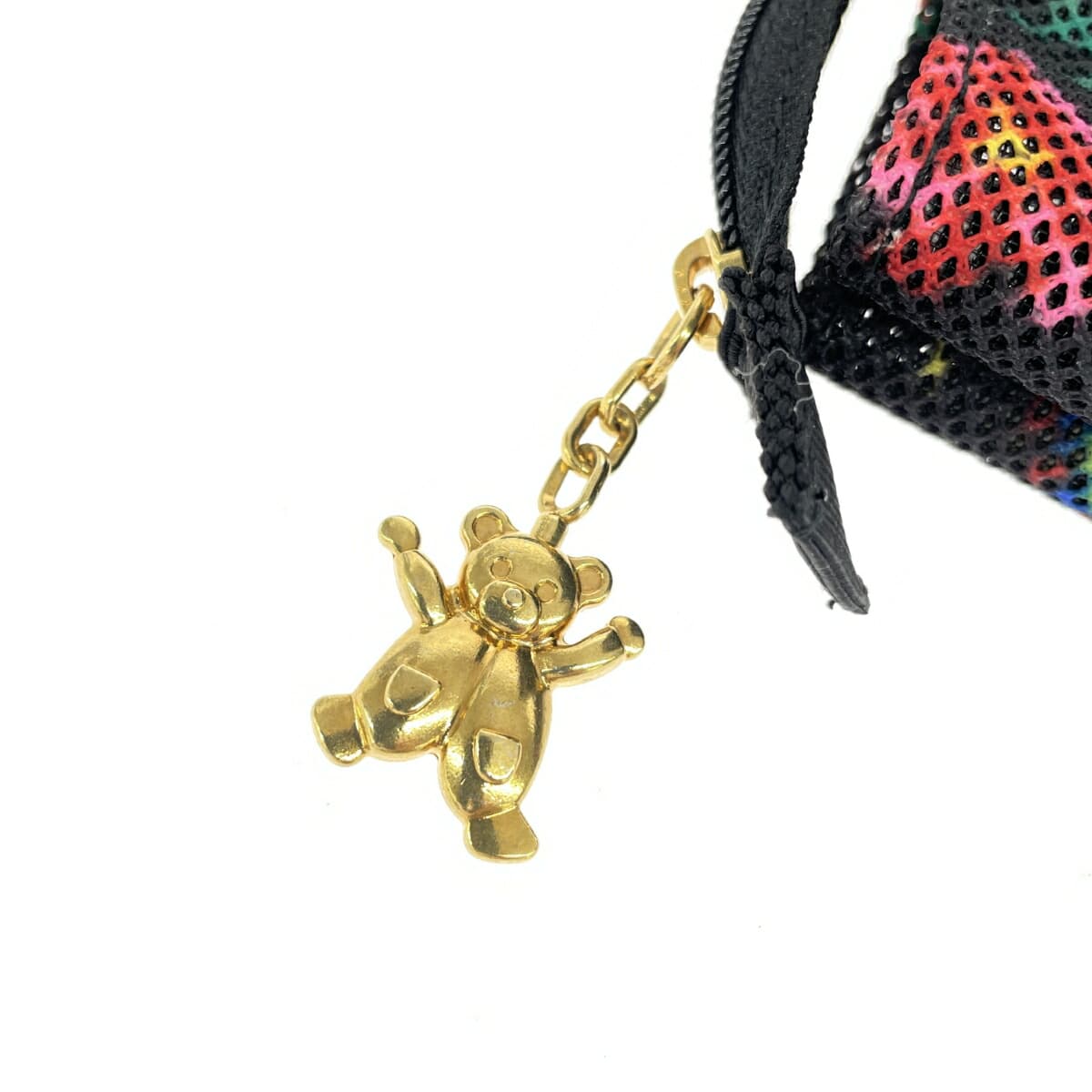 FEILER Tote Bag 25ans Excellent Condition Mesh Heidi Black Ladies 7