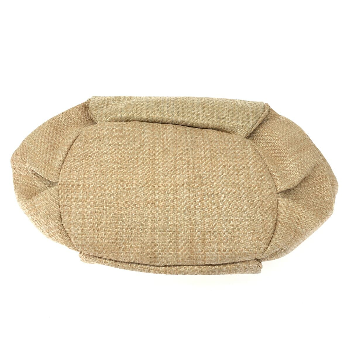 JILL by JILL STUART Summer Frill Logo Tote / Basket Bag Good Condition Logo Embroidery Beige Women's 6