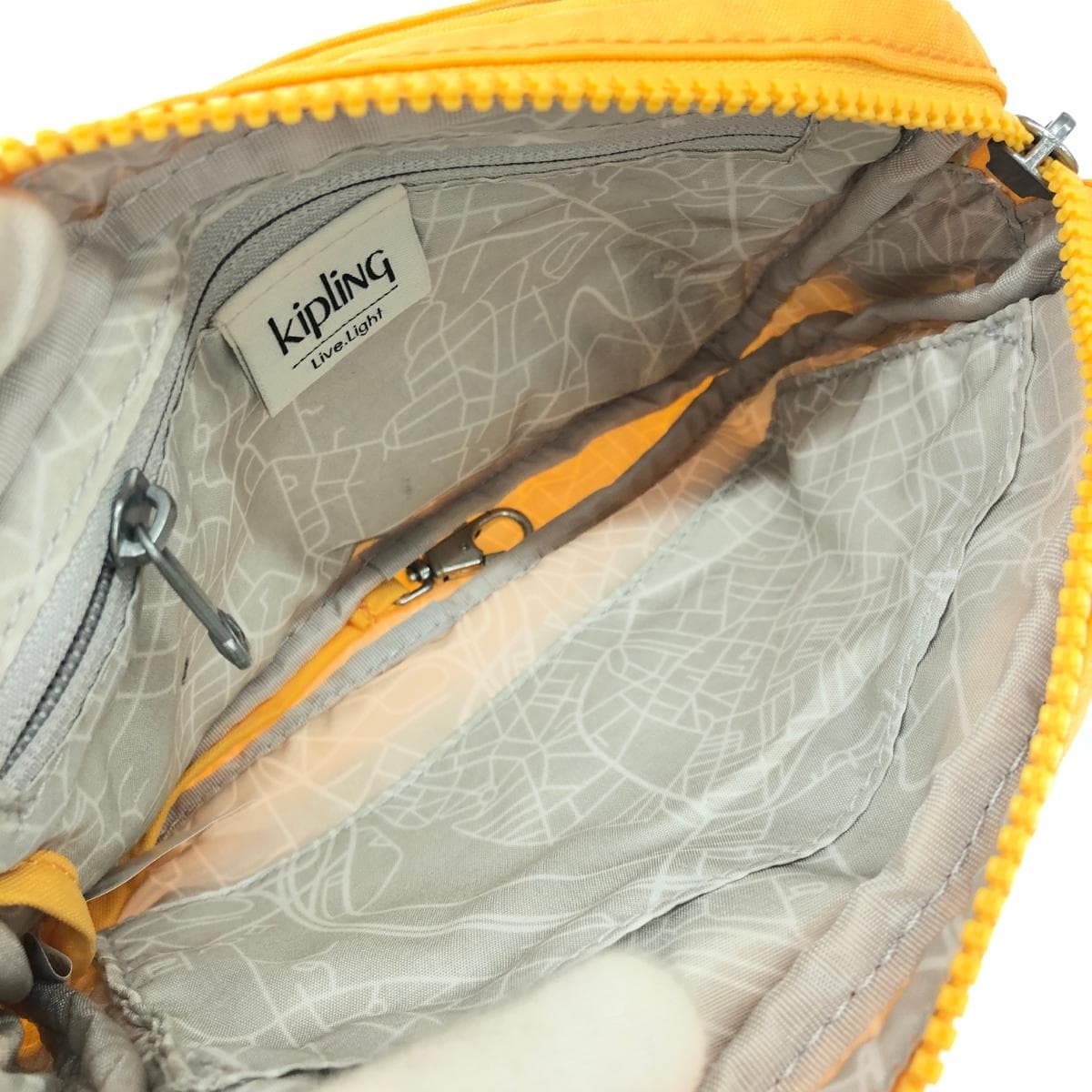 KIPLING Shoulder Bag Nylon Yellow Ladies 5