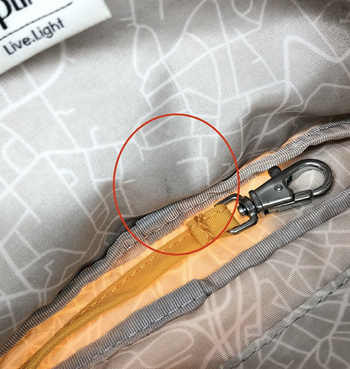 KIPLING Shoulder Bag Nylon Yellow Ladies 8