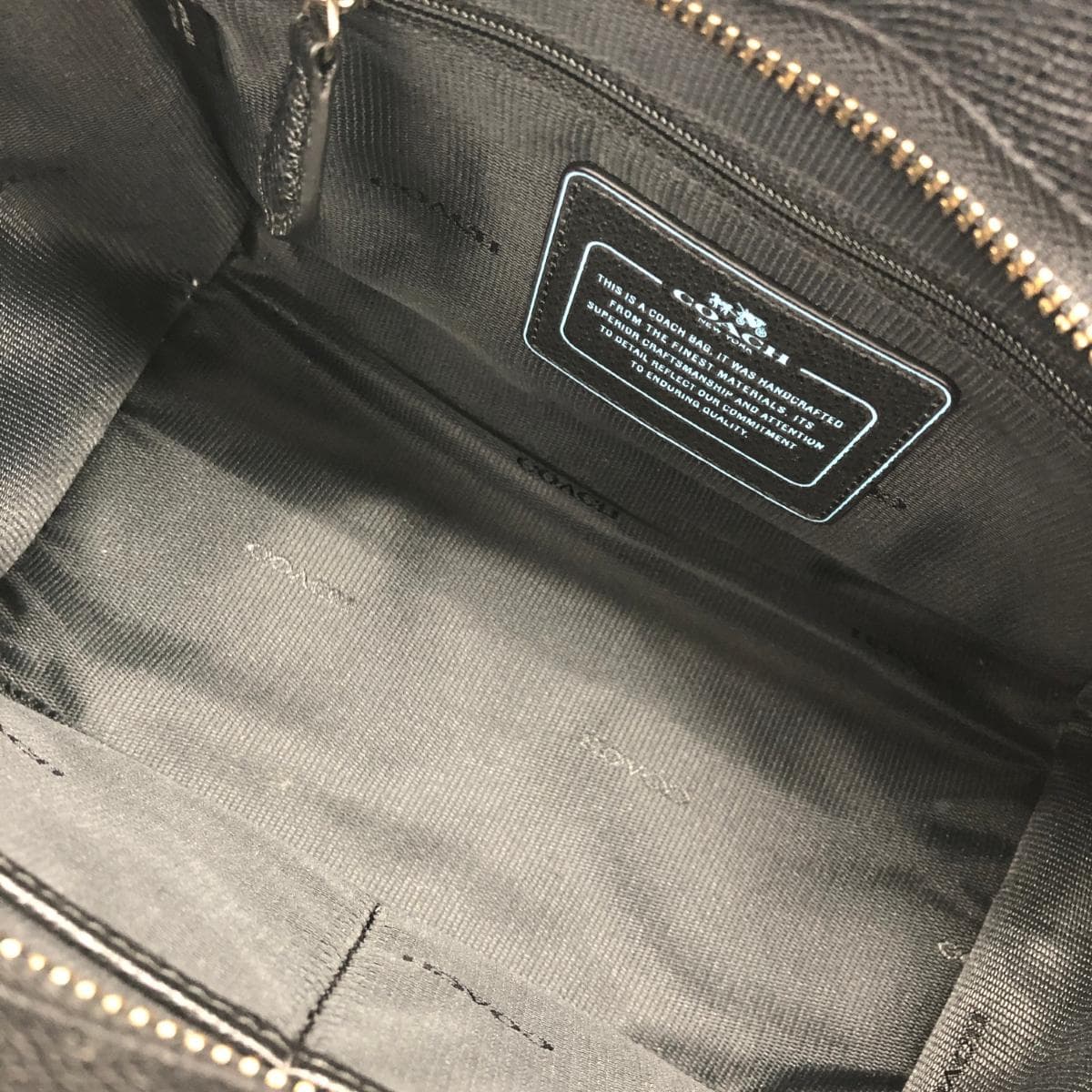 COACH Coach Bag / Crosby Carryall Good Condition Ocelot Print Blue 4