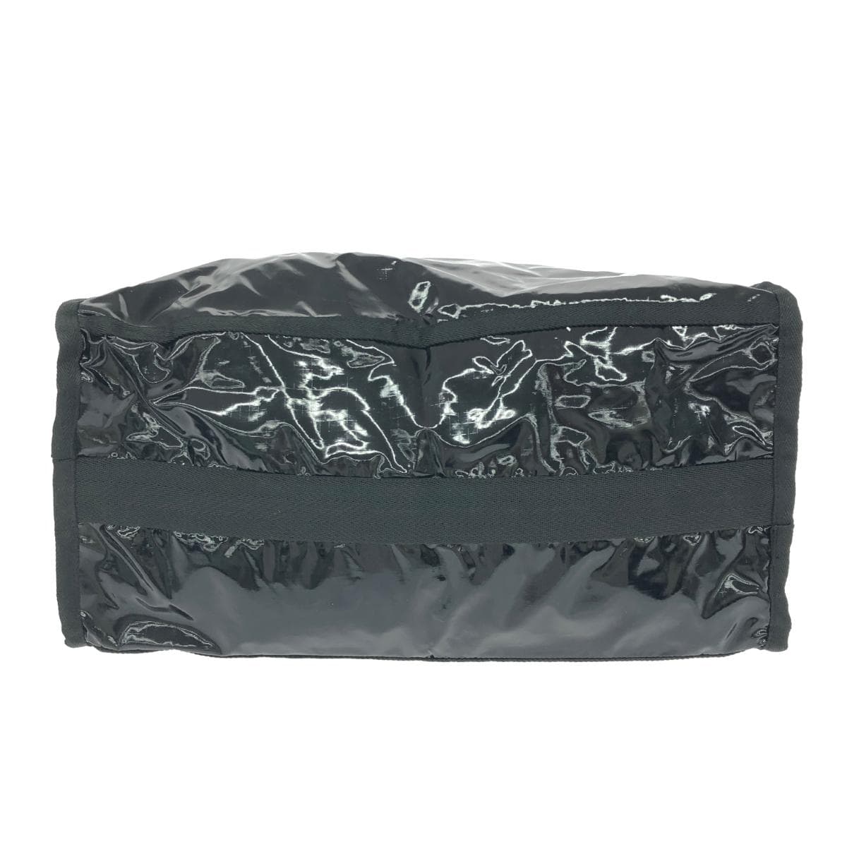 LeSportsac Boston Bag Enamel Black Ladies 5