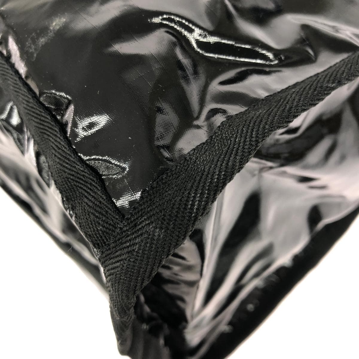 LeSportsac Boston Bag Enamel Black Ladies 8