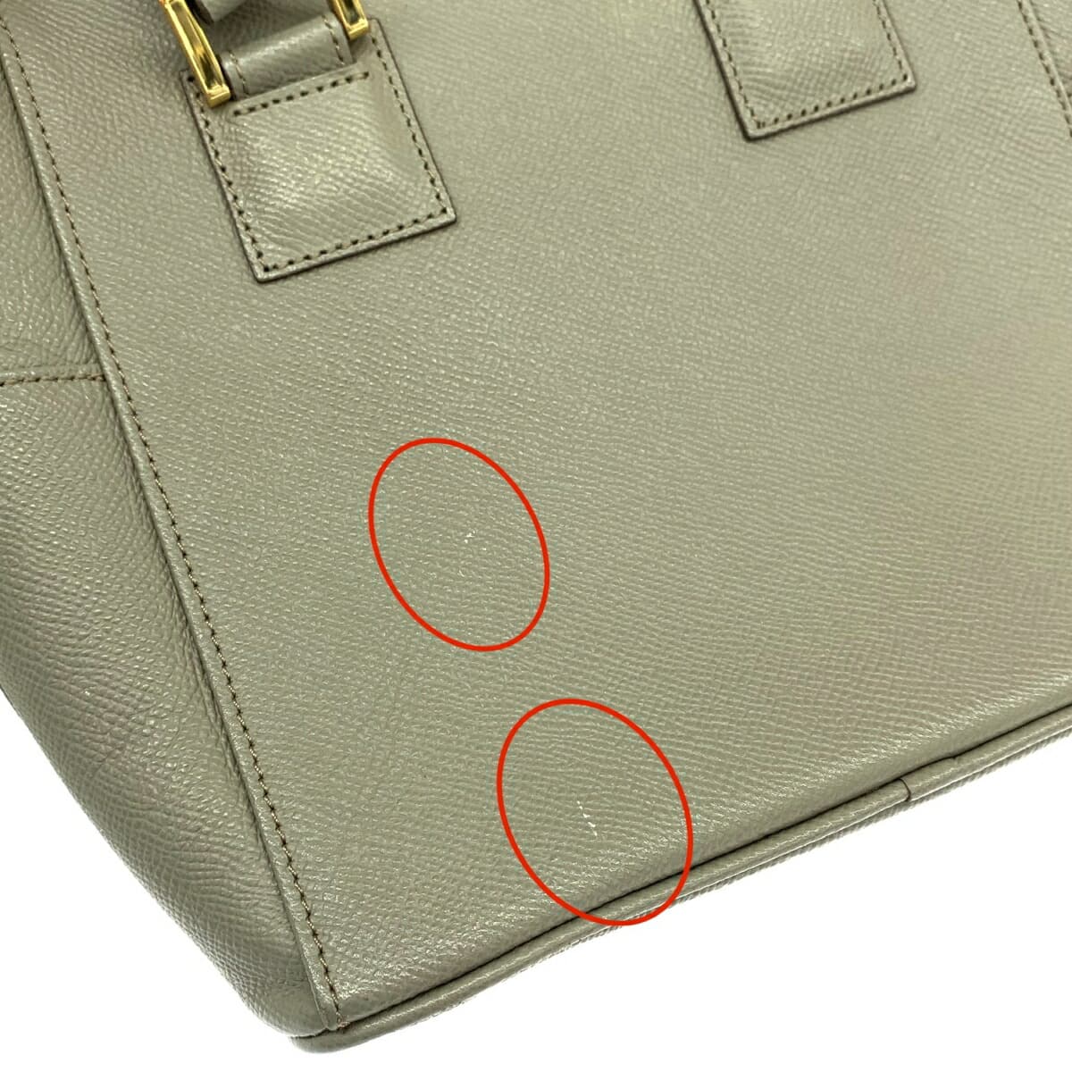 IANNE Ian Nu Kate / 2WAY Bag Leather Gray Women's 7