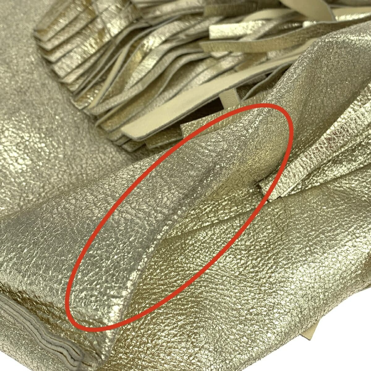 ANITA BILARDI handbag in good condition, leather, gold color, for ladies 8