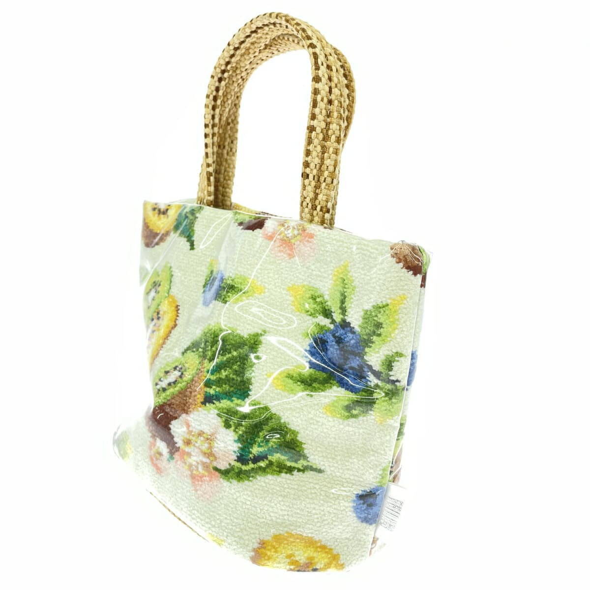 FEILER Feiler Fresh Kiwi/Handbag Good Condition Green Ladies 3