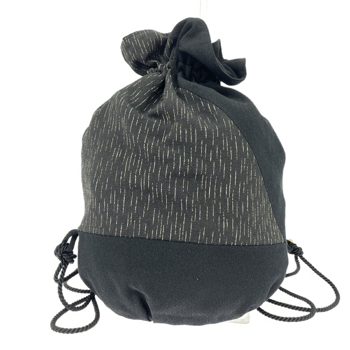 Shisendo - Shisendo / Drawstring Bag Good Condition Backpack Black Ladies