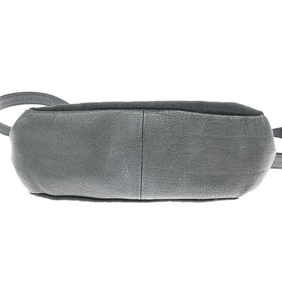 IBIZA Ibiza Shoulder Bag Good Condition Leather × Nylon Black Women's 6