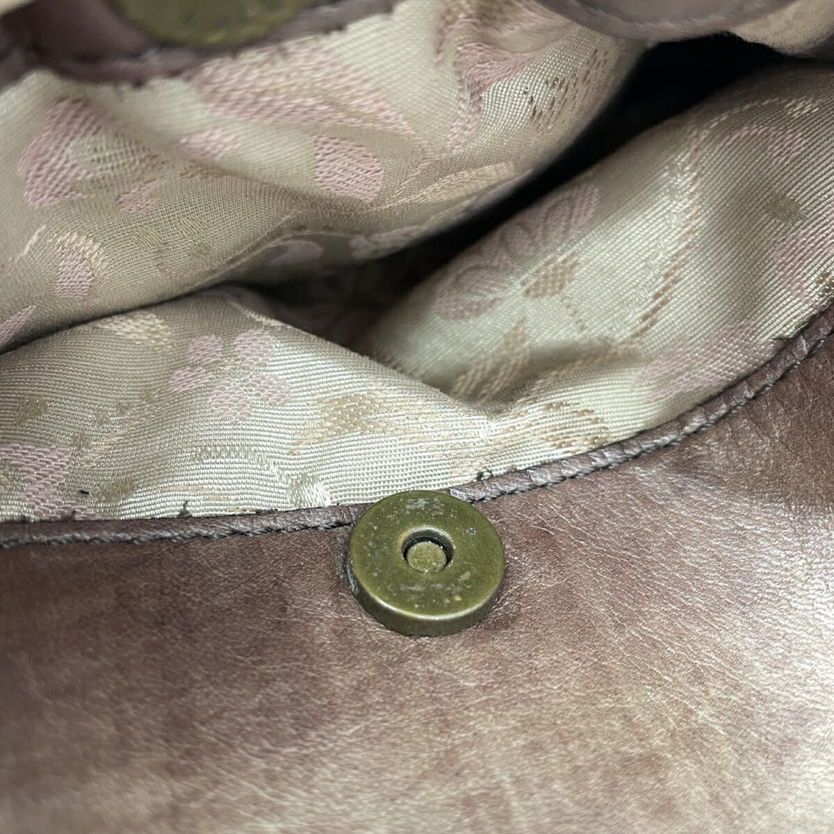 IBIZA Ibiza Handbag Leather/Woven Brown Women's 9