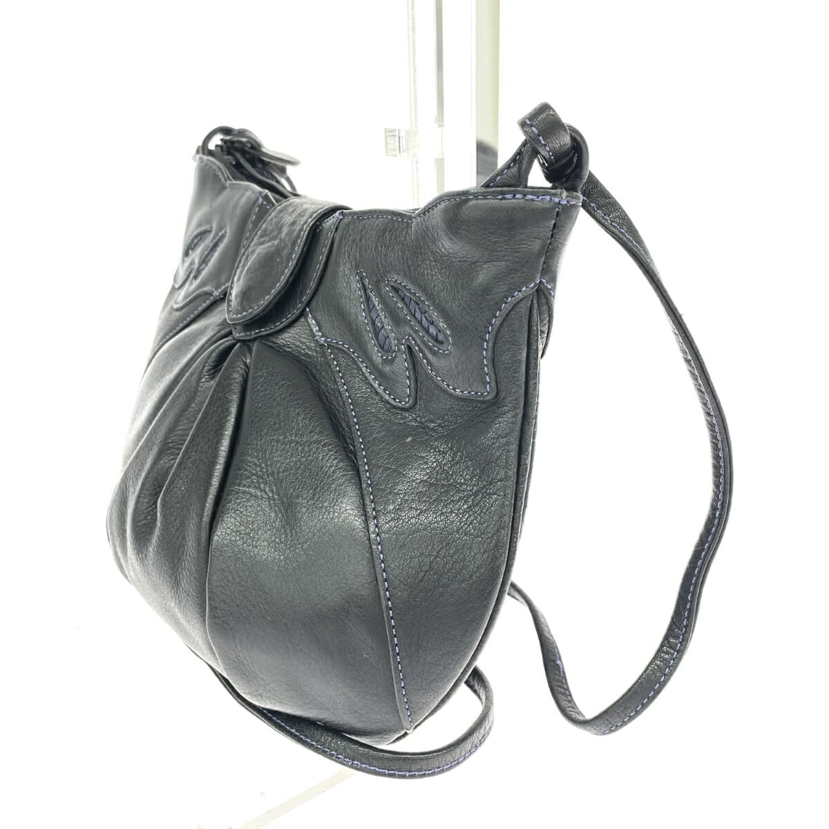 IBIZA Ibiza Czaraa/Shoulder Bag Leather Black Women's 3
