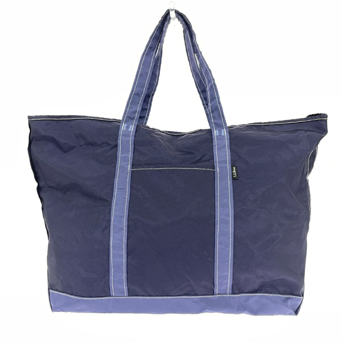 L.L.Bean Tote Bag in Good Condition, Nylon, Navy, Men's