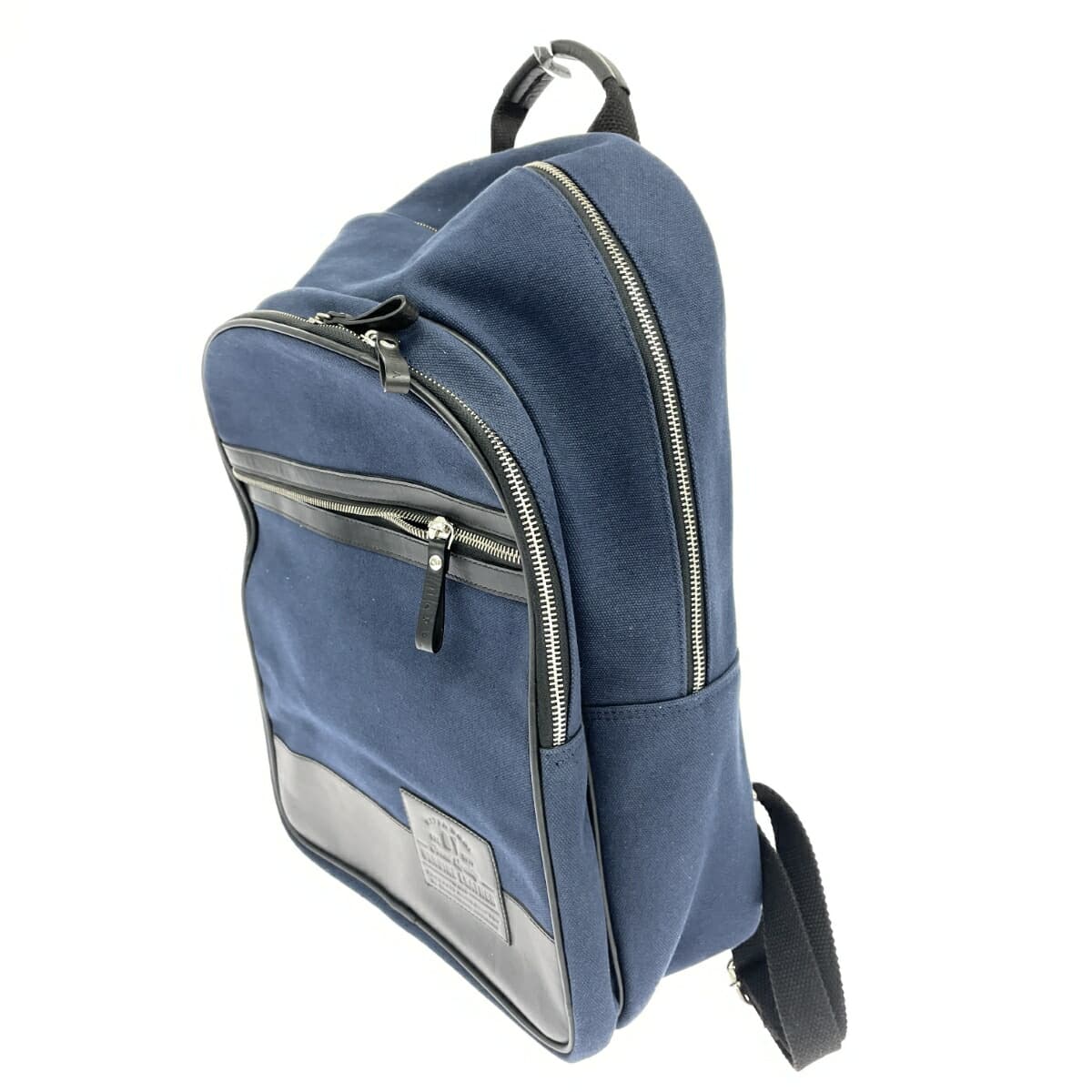 Nappa Dori - NAPPA DORI/Backpack Canvas × Leather Blue Men's 3