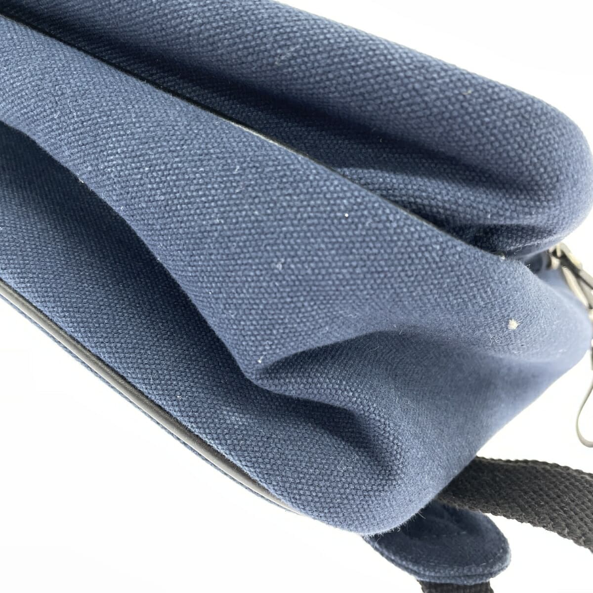 Nappa Dori - NAPPA DORI/Backpack Canvas × Leather Blue Men's 7