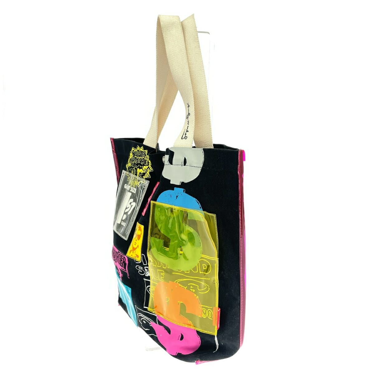 ROOTOTE x Andy Warhol / Tote Bag Canvas / Vinyl Pocket Black Men's 3