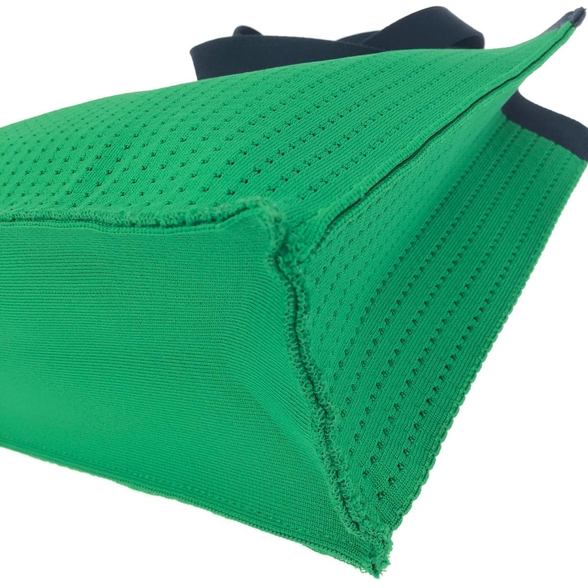 Adam et Rope` Adam et Rope Salon / 2WAY Tote Bag Good Condition Jacquard / Bicolor Navy / Green Unisex 5