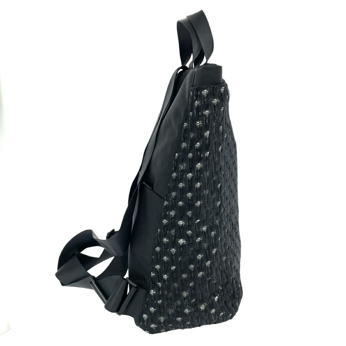 Acrylic Acrylic 2WAY Backpack RUCK Bag M2 Good condition Mesh Nylon Black Ladies 2
