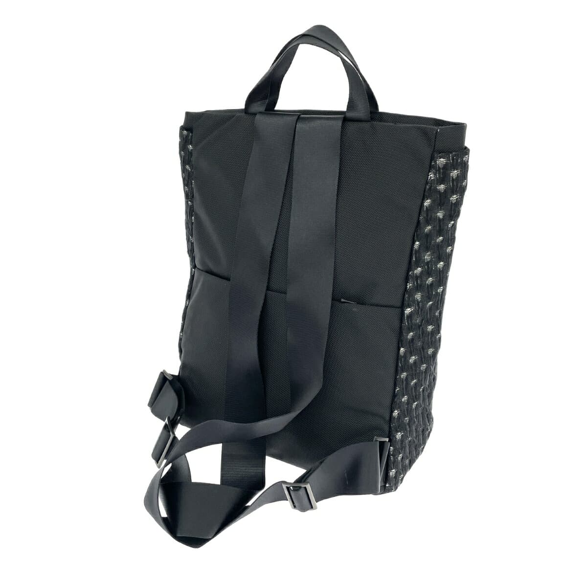 Acrylic Acrylic 2WAY Backpack RUCK Bag M2 Good condition Mesh Nylon Black Ladies 3