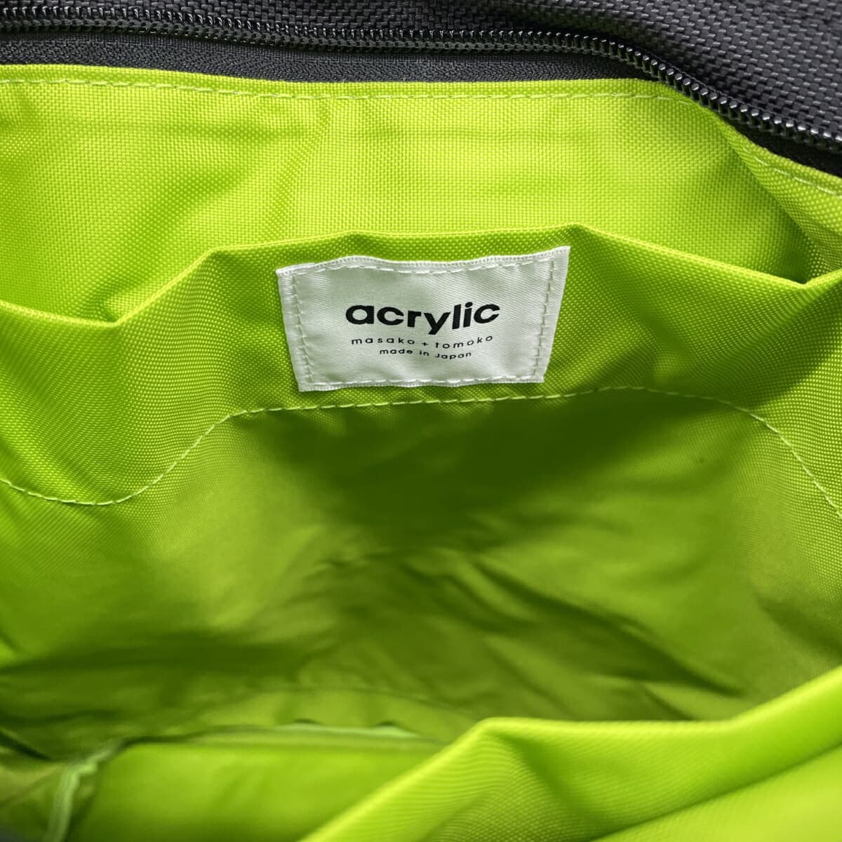 Acrylic Acrylic 2WAY Backpack RUCK Bag M2 Good condition Mesh Nylon Black Ladies 6