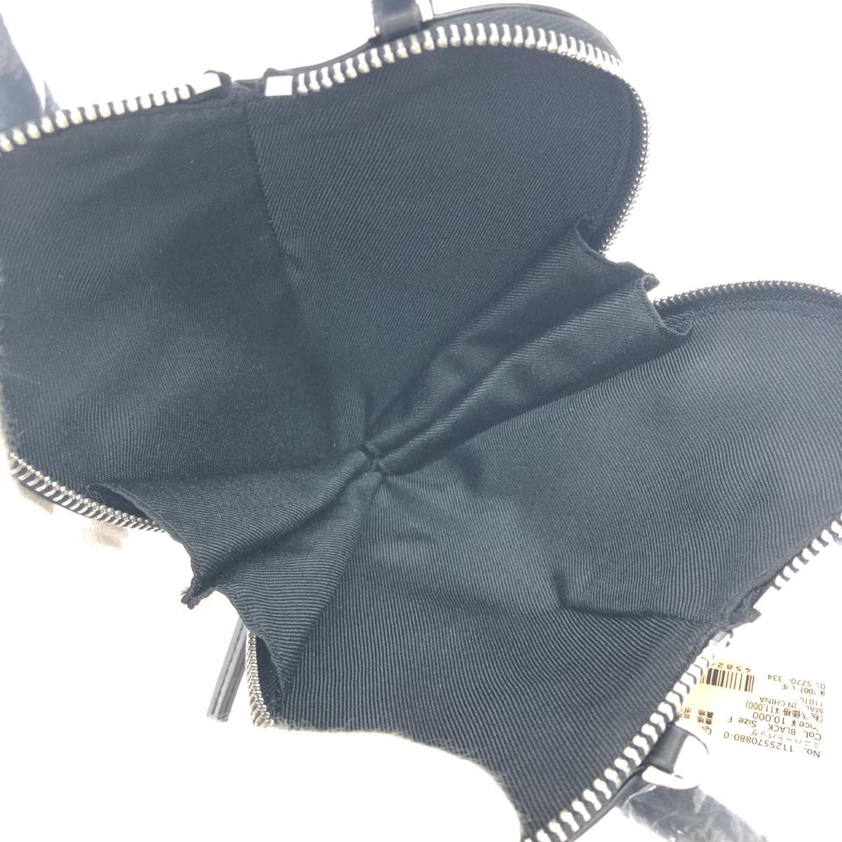 eimy istoire 2WAY bag unused item Heart/PVC Black Ladies 5