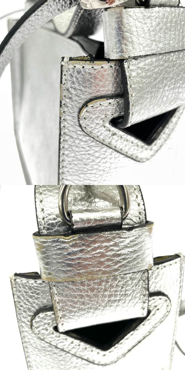 Contigo 2WAY Bag GIULIA Silver Color Ladies 10