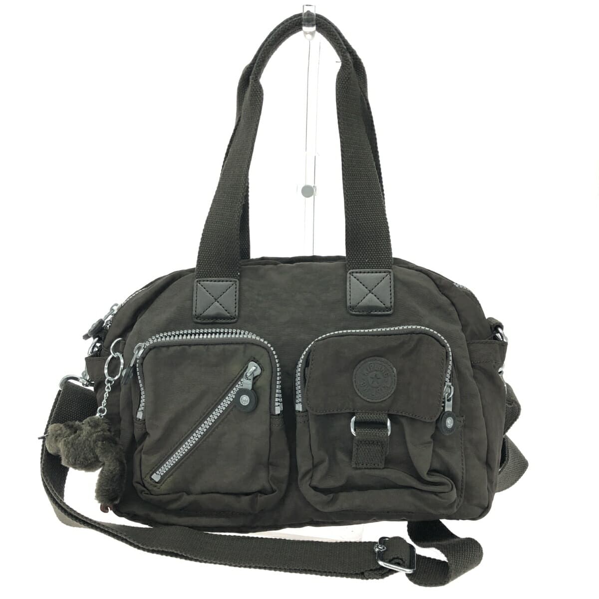 KIPLING 2-Way Bag   Nylon    Khaki   Women's