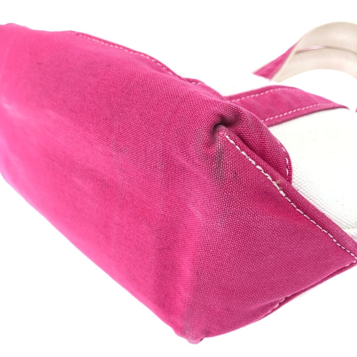 L.L.Bean Tote Bag Sakura Embroidery/Canvas Pink/Beige Women's 7