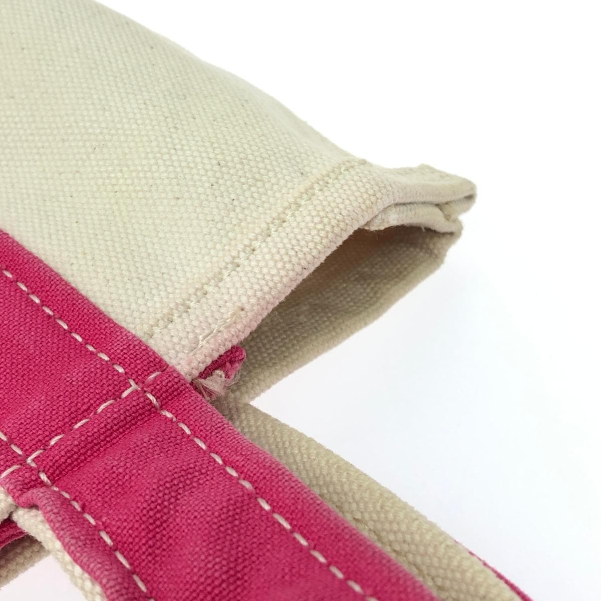 L.L.Bean Tote Bag Sakura Embroidery/Canvas Pink/Beige Women's 8