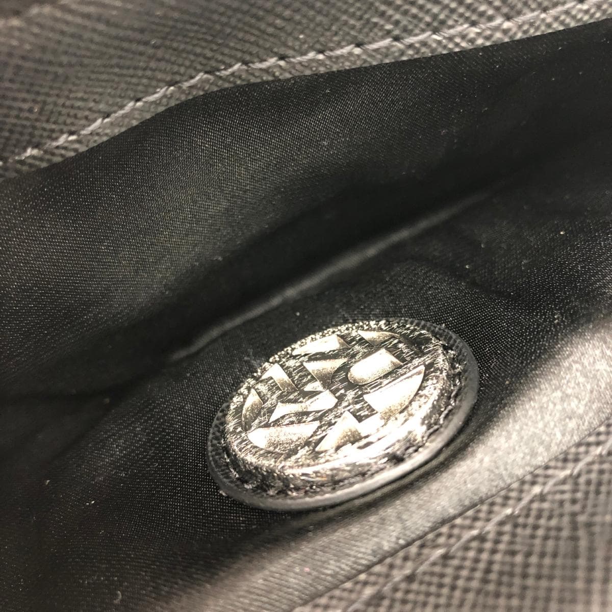 DONNAKARAN Shoulder Bag Logo Pattern/Canvas × Leather Ladies 4